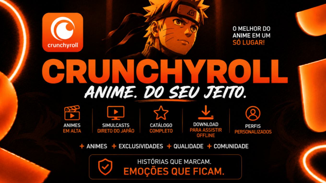Crunchyroll Anime Premium — Produto Demo
